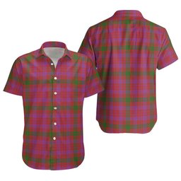 ScotsTee Shop Scottish MacTier Ancient Clan Crest Personalized Tartan Short Sleeve Shirt