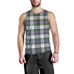 ScotsTee Shop Scottish Richards (Pritchard) Ancient Clan Crest Personalized Tartan Tank Top for Men