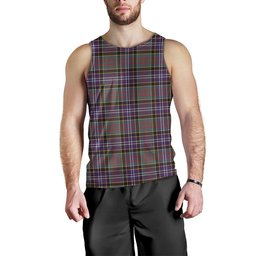 ScotsTee Shop Scottish Paisley Drennan (Drennan Drennan) Weathered Clan Crest Personalized Tartan Tank Top for Men
