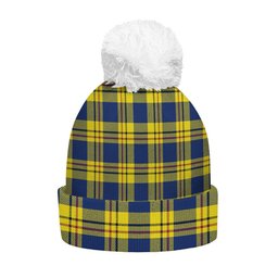 ScotsTee Shop Scottish Carlisle (Carlill) Modern Clan Crest Tartan Bobble Beanie Hat