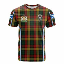 ScotsTee Shop Scottish Buchanan Tartan Crest Scotland Coat of Arm Flag T-shirt, Hoodie, Shirt, Jacket