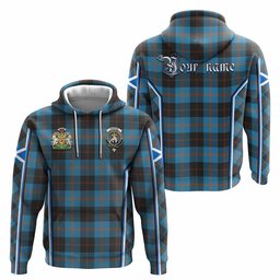 ScotsTee Shop Scottish Garden (Gardyne) Tartan Crest Scotland Coat of Arm Flag T-shirt, Hoodie, Shirt, Jacket
