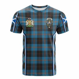 ScotsTee Shop Scottish Garden (Gardyne) Tartan Crest Scotland Coat of Arm Flag T-shirt, Hoodie, Shirt, Jacket