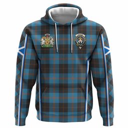 ScotsTee Shop Scottish Garden (Gardyne) Tartan Crest Scotland Coat of Arm Flag T-shirt, Hoodie, Shirt, Jacket
