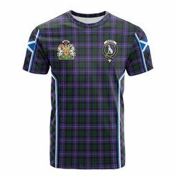 ScotsTee Shop Scottish Hunter (Hunterston) Tartan Crest Scotland Coat of Arm Flag T-shirt, Hoodie, Shirt, Jacket