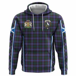 ScotsTee Shop Scottish Hunter (Hunterston) Tartan Crest Scotland Coat of Arm Flag T-shirt, Hoodie, Shirt, Jacket