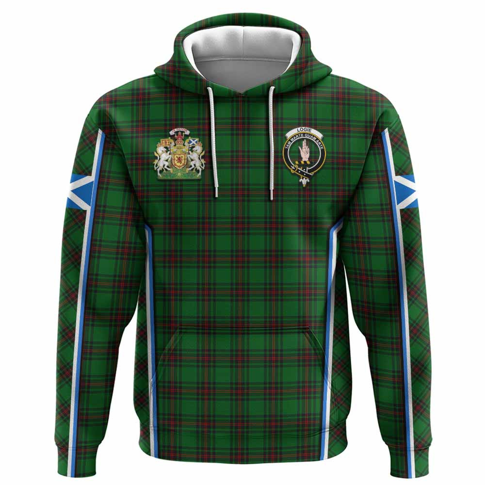 ScotsTee Shop Scottish Logie Tartan Crest Scotland Coat of Arm Flag T-shirt, Hoodie, Shirt, Jacket
