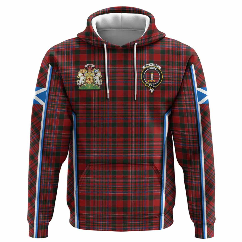 ScotsTee Shop Scottish MacAlister (McAlister) Tartan Crest Scotland Coat of Arm Flag T-shirt, Hoodie, Shirt, Jacket