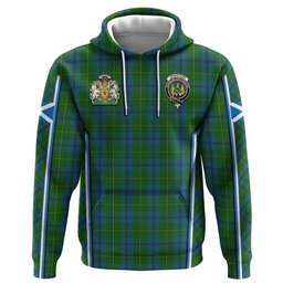 ScotsTee Shop Scottish Johnstone (Johnston) Tartan Crest Scotland Coat of Arm Flag T-shirt, Hoodie, Shirt, Jacket