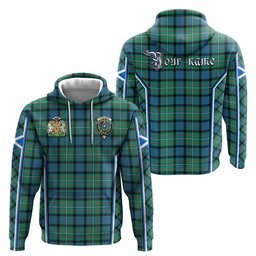ScotsTee Shop Scottish Ferguson (Fergusson) Tartan Crest Scotland Coat of Arm Flag T-shirt, Hoodie, Shirt, Jacket