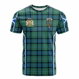 ScotsTee Shop Scottish Ferguson (Fergusson) Tartan Crest Scotland Coat of Arm Flag T-shirt, Hoodie, Shirt, Jacket