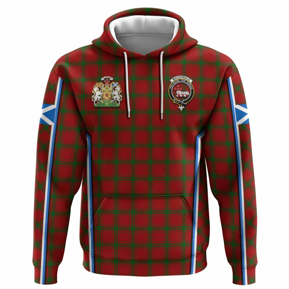 ScotsTee Shop Scottish MacDonald (McDonald) of Sleat Tartan Crest Scotland Coat of Arm Flag T-shirt, Hoodie, Shirt, Jacket