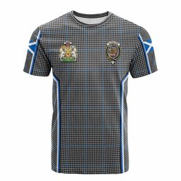 ScotsTee Shop Scottish Gladstone (Gladstanes) Tartan Crest Scotland Coat of Arm Flag T-shirt, Hoodie, Shirt, Jacket