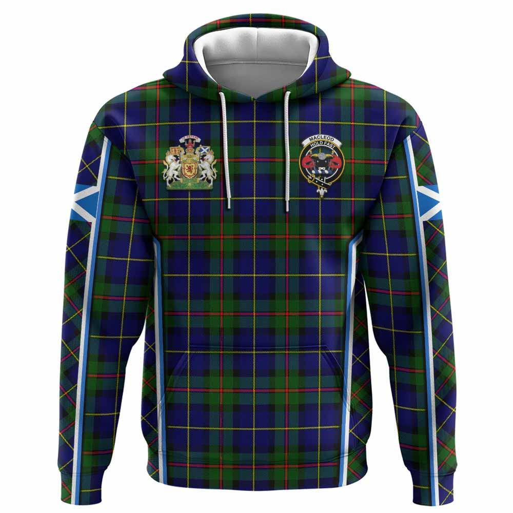 ScotsTee Shop Scottish MacLeod (McLeod) Tartan Crest Scotland Coat of Arm Flag T-shirt, Hoodie, Shirt, Jacket
