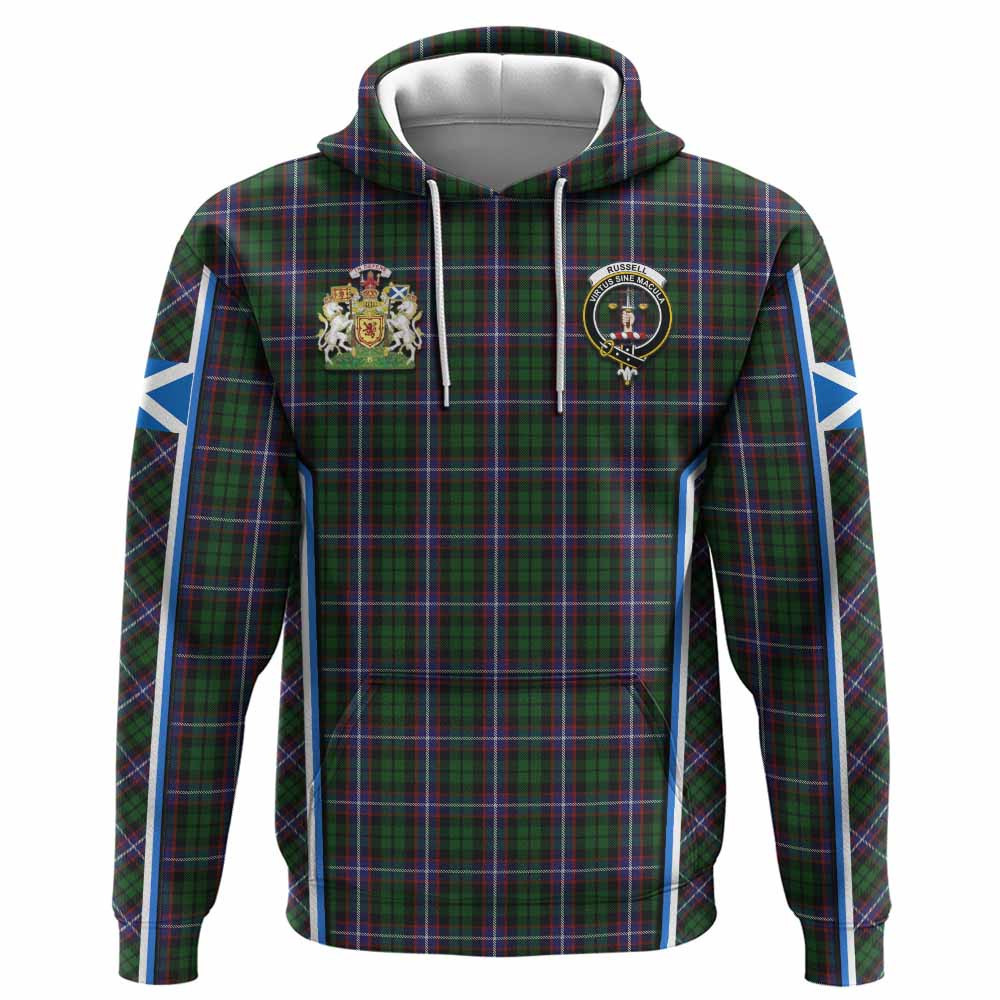 ScotsTee Shop Scottish Russell Tartan Crest Scotland Coat of Arm Flag T-shirt, Hoodie, Shirt, Jacket