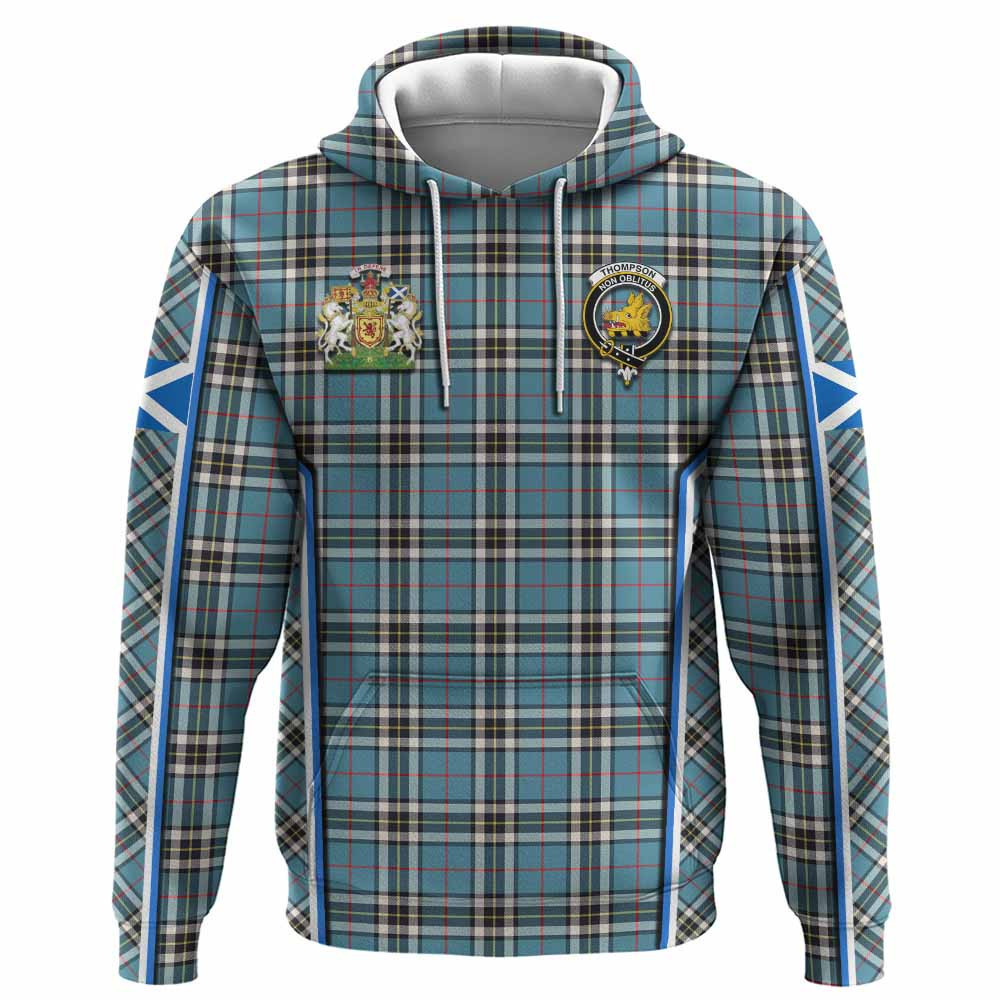 ScotsTee Shop Scottish Thompson (Thomson) Tartan Crest Scotland Coat of Arm Flag T-shirt, Hoodie, Shirt, Jacket