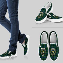 ScotsTee Shop Scottish Stewart Hunting Modern Clan Crest Tartan Slip-on Shoes
