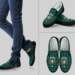 ScotsTee Shop Scottish Urquhart Ancient Clan Crest Tartan Slip-on Shoes