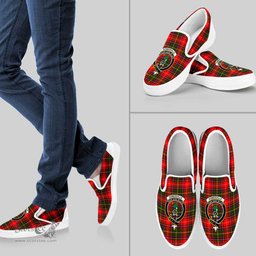 ScotsTee Shop Scottish Somerville Modern Clan Crest Tartan Slip-on Shoes