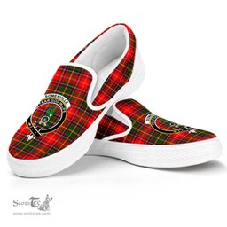 ScotsTee Shop Scottish Somerville Modern Clan Crest Tartan Slip-on Shoes