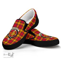 ScotsTee Shop Scottish Scrymgeour Clan Crest Tartan Slip-on Shoes