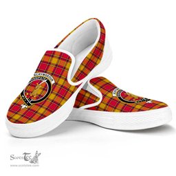 ScotsTee Shop Scottish Scrymgeour Clan Crest Tartan Slip-on Shoes