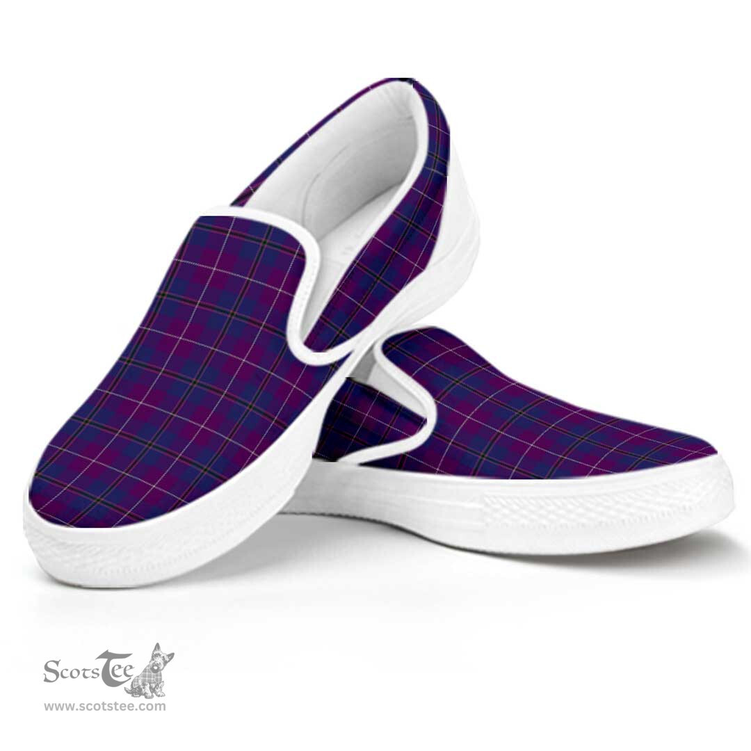 ScotsTee Shop Scottish Pride Of Glencoe Clan Tartan Slip-on Shoes