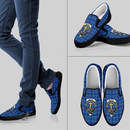 ScotsTee Shop Scottish Mercer Modern Clan Crest Tartan Slip-on Shoes