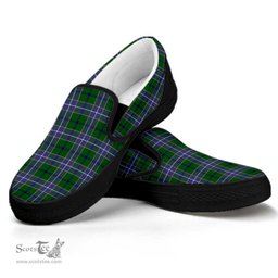 ScotsTee Shop Scottish Wishart Hunting Modern Clan Tartan Slip-on Shoes