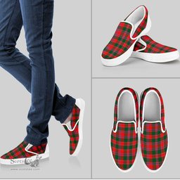 ScotsTee Shop Scottish Dalziel Modern Clan Tartan Slip-on Shoes