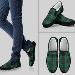 ScotsTee Shop Scottish Maclean Hunting Clan Tartan Slip-on Shoes