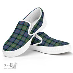 ScotsTee Shop Scottish Macdonnell Of Glengarry Ancient Clan Tartan Slip-on Shoes