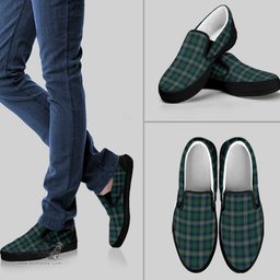 ScotsTee Shop Scottish Kennedy Modern Clan Tartan Slip-on Shoes