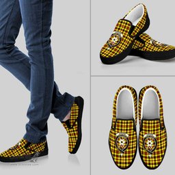 ScotsTee Shop Scottish Jardine Clan Crest Tartan Slip-on Shoes