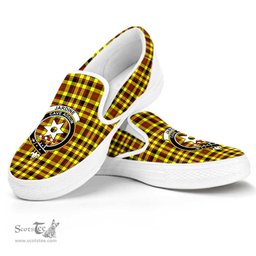 ScotsTee Shop Scottish Jardine Clan Crest Tartan Slip-on Shoes
