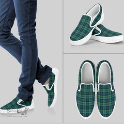 ScotsTee Shop Scottish Macneill Of Colonsay Ancient Clan Tartan Slip-on Shoes