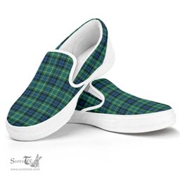 ScotsTee Shop Scottish Macneill Of Colonsay Ancient Clan Tartan Slip-on Shoes