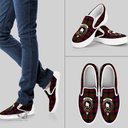ScotsTee Shop Scottish Tennant Clan Crest Tartan Slip-on Shoes