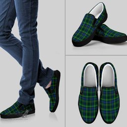 ScotsTee Shop Scottish Stewart Hunting Modern Clan Tartan Slip-on Shoes