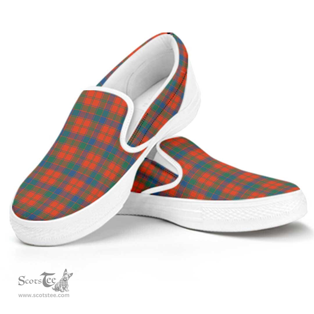 ScotsTee Shop Scottish Robertson Ancient Clan Tartan Slip-on Shoes