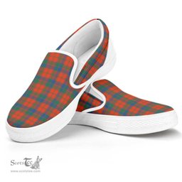 ScotsTee Shop Scottish Robertson Ancient Clan Tartan Slip-on Shoes
