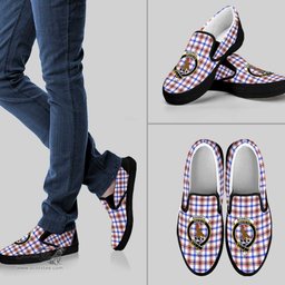 ScotsTee Shop Scottish Boswell Modern Clan Crest Tartan Slip-on Shoes