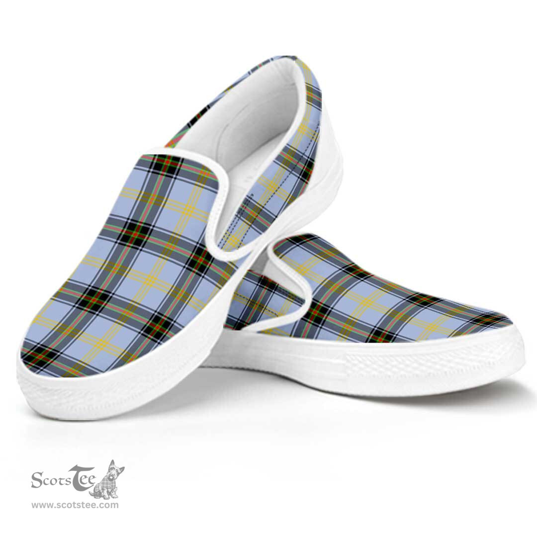 ScotsTee Shop Scottish Bell Of The Borders Clan Tartan Slip-on Shoes