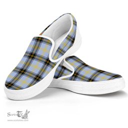 ScotsTee Shop Scottish Bell Of The Borders Clan Tartan Slip-on Shoes