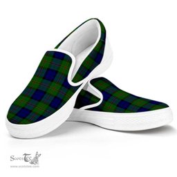 ScotsTee Shop Scottish Dundas Modern 02 Clan Tartan Slip-on Shoes