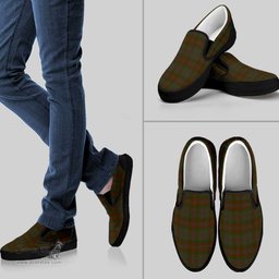ScotsTee Shop Scottish Gray Hunting Clan Tartan Slip-on Shoes