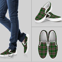 ScotsTee Shop Scottish Gray Hunting Clan Tartan Slip-on Shoes