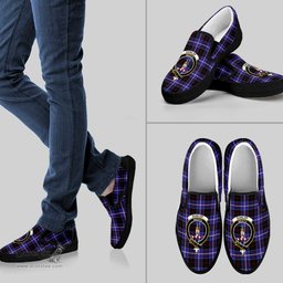 ScotsTee Shop Scottish Dunlop Modern Clan Crest Tartan Slip-on Shoes