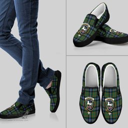 ScotsTee Shop Scottish Cochrane Ancient Clan Crest Tartan Slip-on Shoes