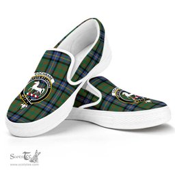 ScotsTee Shop Scottish Cochrane Ancient Clan Crest Tartan Slip-on Shoes